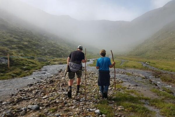 Bergbauernhilfe in Südtirol